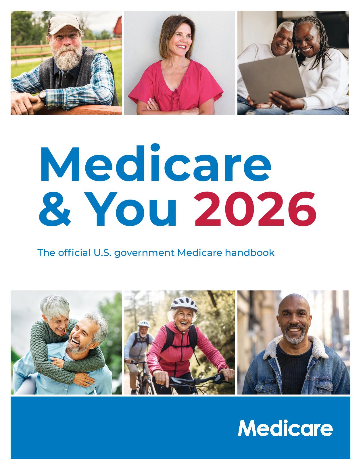 Cover of the official Medicare & You 2026 handbook